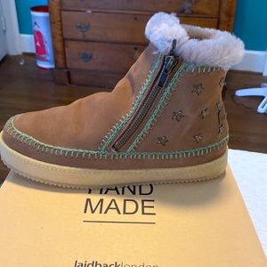 Brand new in box, never worn. Laidback London booties.